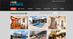 Desktop Screenshot of fincascardona.com